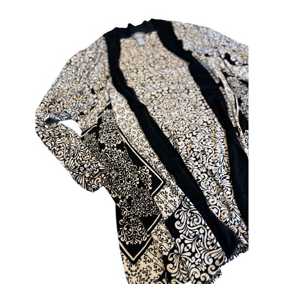 Chico’s Travelers coat jacket size 2 top layer - Picture 3 of 7